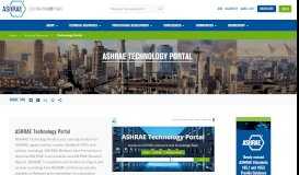 
							         ASHRAE Technology Portal								  
							    