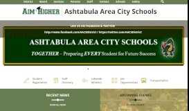 
							         Ashtabula Area City Schools								  
							    