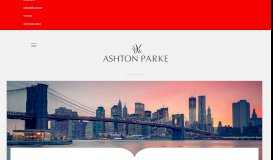 
							         Ashton Parke-El-paso | Terms of Use								  
							    