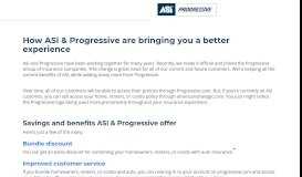 
							         ASI And Progressive Insurance - American Strategic Insurance								  
							    