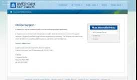 
							         ASI Customer Portal | American Software								  
							    