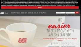 
							         ASI - Promotional Products Membership Organization								  
							    