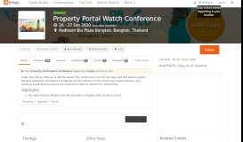 
							         Asian Conference (Mar 2019), Property Portal Watch conference ...								  
							    