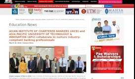 
							         ASIAN INSTITUTE OF CHARTERED BANKERS (AICB) and ASIA ...								  
							    