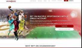 
							         Asianodds: Sports Trading Platform | Best Odds Highest Limits								  
							    