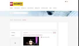 
							         ASIS Europe 2019 in Rotterdam | GIT-SECURITY.com – Portal for ...								  
							    