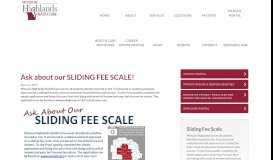 
							         Ask about our SLIDING FEE SCALE! - Missouri Highlands Health Care ...								  
							    