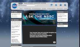 
							         Ask the NSSC - NASA Shared Services								  
							    
