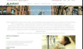 
							         Askari Group Health - AGICO - askari general insurance co.ltd								  
							    