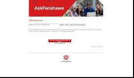 
							         AskFanshawe - Fanshawe College								  
							    