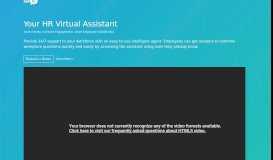 
							         AskHR - Your HR Virtual Assistant								  
							    