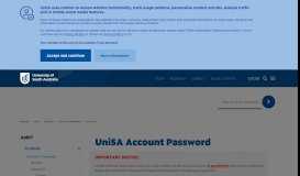 
							         AskIT: Managing Your Student Password - UniSA Portal								  
							    