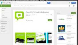 
							         Aspect WFM Mobile Enterprise - Apps on Google Play								  
							    