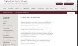 
							         Aspen Family and Student Portal - Chelmsford - Chelmsford Public ...								  
							    