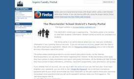 
							         Aspen Family Portal - Manchester School District								  
							    