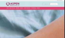 
							         Aspen - Homepage								  
							    
