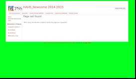 
							         ASPEN INFO - HAHS_Newsome 2014-2015 - Google Sites								  
							    