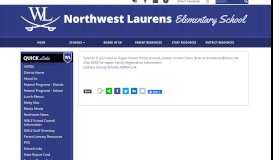 
							         Aspen Parent Portal Account - Northwest Laurens Elementary School								  
							    