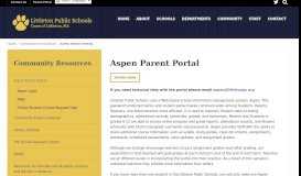 
							         Aspen Parent Portal | Community Resources - Littleton								  
							    