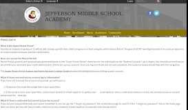 
							         Aspen Parent Portal - DCPS - Jefferson Middle School Academy								  
							    