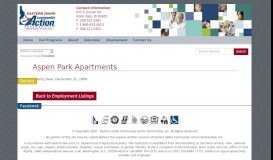 
							         Aspen Park Apartments - EICAP								  
							    