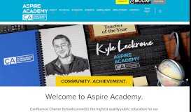 
							         Aspire Academy								  
							    