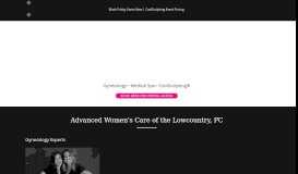 
							         ASPIRE | Advanced Women's Care of the Lowcountry, PC | ASPIRE ...								  
							    