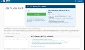 
							         Aspire Visa Card | Pay Your Bill Online | doxo.com								  
							    