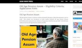 
							         Assam Online Portal								  
							    