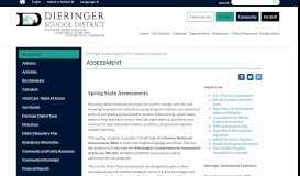 
							         Assessment - Dieringer School District								  
							    