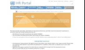 
							         ASSESSMENT | HR Portal								  
							    
