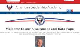 
							         Assessment Information and Data | American Leadership Academy								  
							    