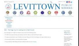 
							         Assessments and Data - Levittown Public Schools								  
							    