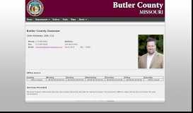 
							         Assessor - Butler County Missouri								  
							    