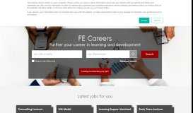 
							         Assessor Jobs & More From FE Careers - FE Careers								  
							    