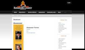 
							         Assessor | Roosevelt County								  
							    