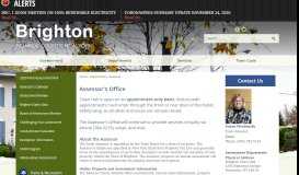 
							         Assessor's Office | Brighton, NY - Official Website - Town of Brighton								  
							    