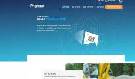 
							         Asset Management – Pegasus								  
							    