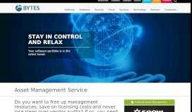 
							         Asset Management Service | Bytes								  
							    