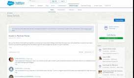 
							         Assets in Partner Portal - Ideas - Salesforce Trailblazer Community								  
							    