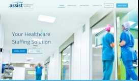 
							         Assist Healthcare Staffing								  
							    