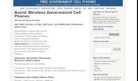 
							         Assist Wireless Lifeline Cell Phones								  
							    