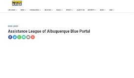 
							         Assistance League of Albuquerque Blue Portal - KRQE.com								  
							    