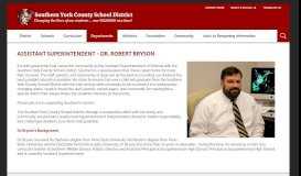 
							         Assistant Superintendent - Dr. Robert Bryson / Assistant ...								  
							    