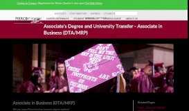 
							         Associate in Business (DTA/MRP) - Pierce College								  
							    