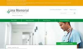 
							         Associate Links | Lima Memorial Health System								  
							    