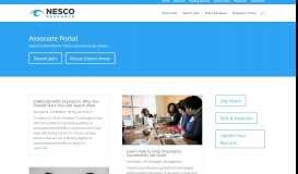 
							         Associate Portal - Nesco Resource Pressroom								  
							    