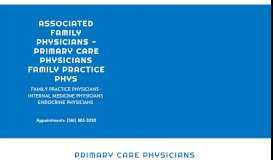 
							         Associated Family Physicians of Boca Raton, P.l. - Primary Care ...								  
							    