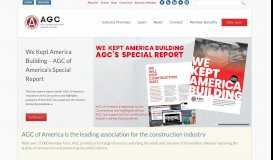 
							         Associated General Contractors of America (AGC)								  
							    