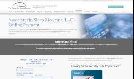 
							         Associates in Sleep - The Center for Sleep Medicine								  
							    